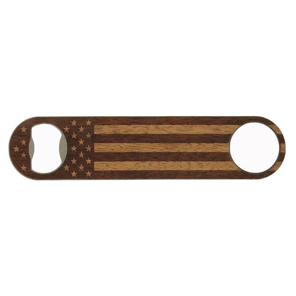 Top Popper Mini Bottle Opener - Red Oak - Wood From The Hood