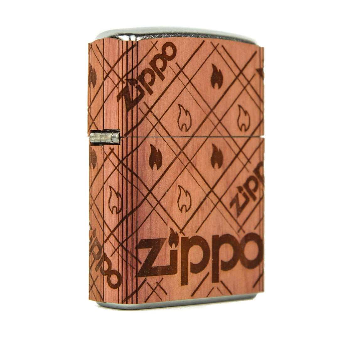 Zippo Logo Full-Wrap Zippo Lighter – Woodchuck USA