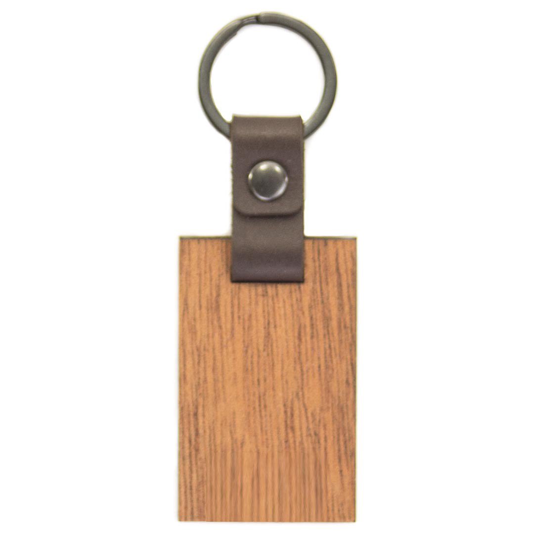  50 Pcs Leather Keychain Blanks Wooden Keychain Blanks Wood Keychain  Blank Unfinished Wood Tags with Leather Strap Keyring (Walnut) : Arts,  Crafts & Sewing