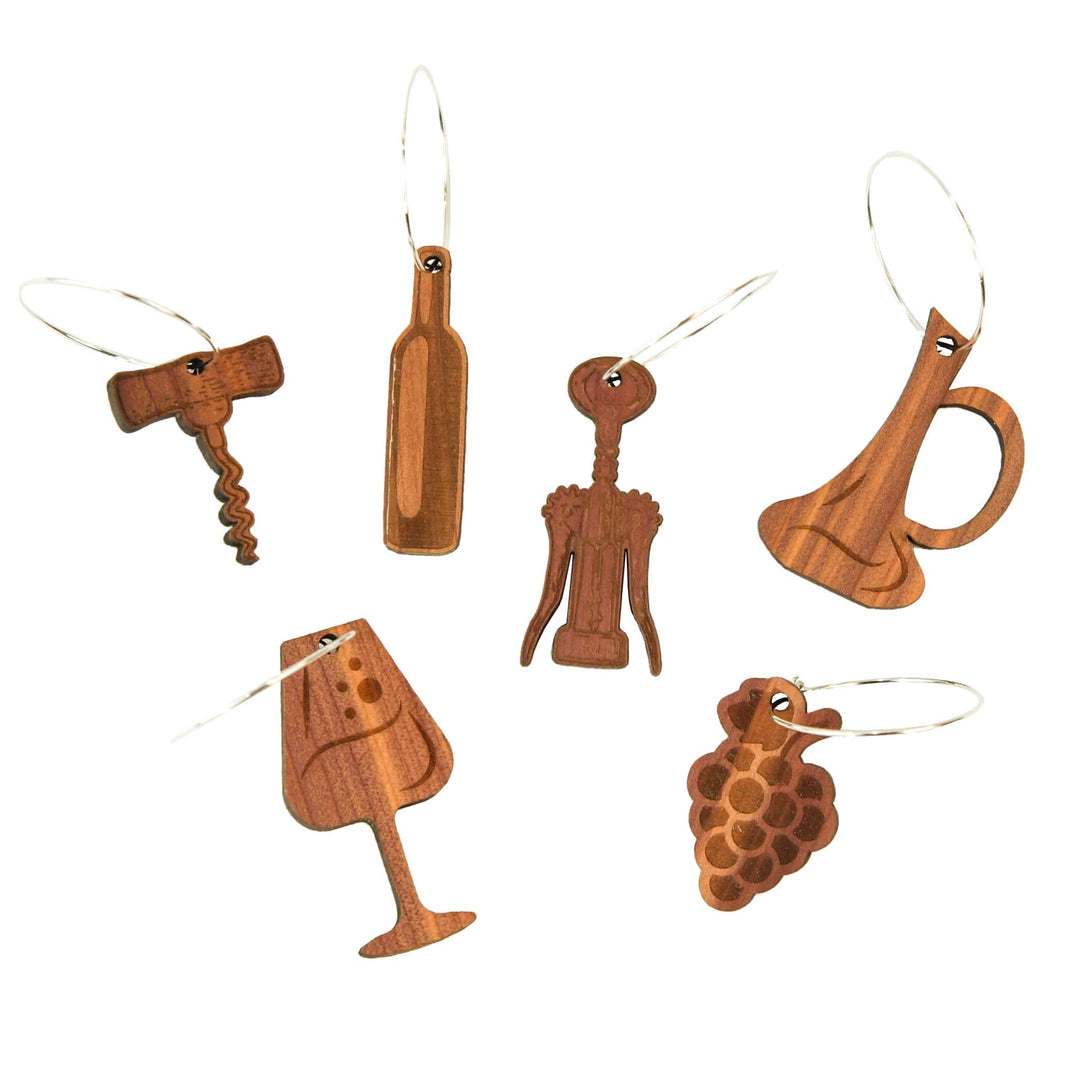 Wine Charms (Set of 6) – Woodchuck USA